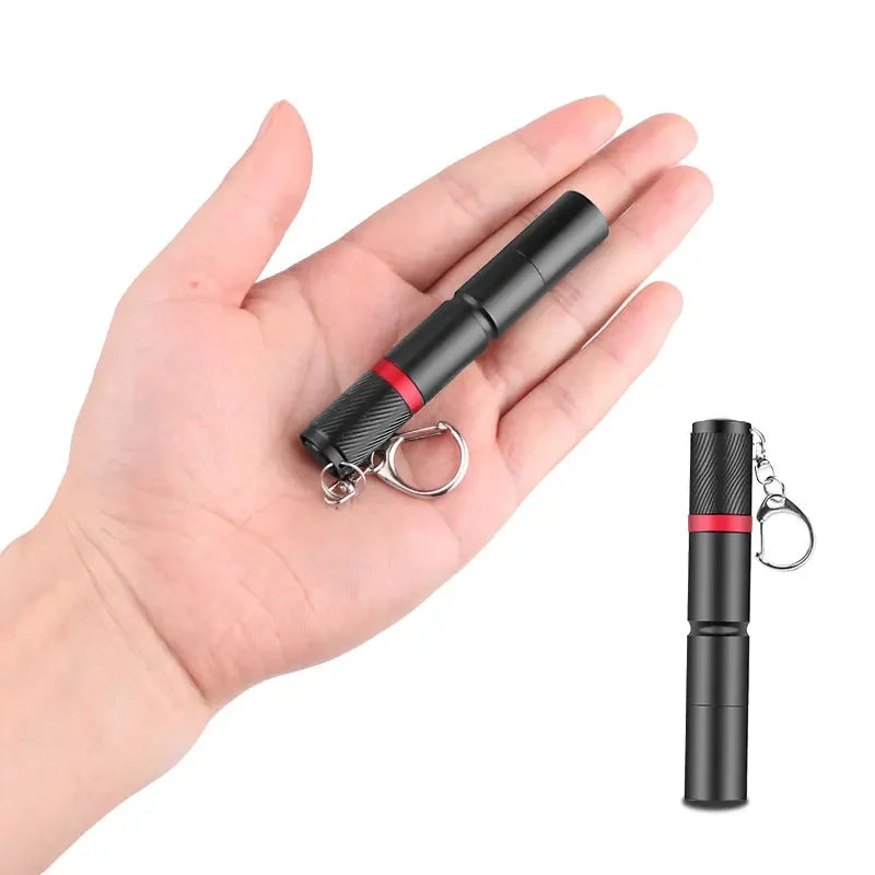 Powerful LED Keychain Flashlight | Waterproof Pocket Torch for Camping and Fishing