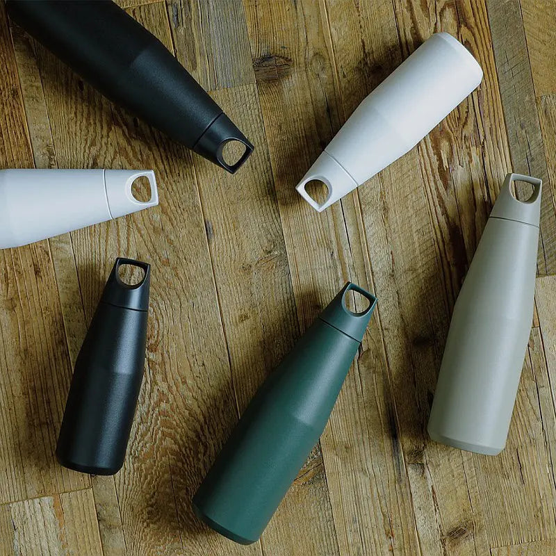 Steel Japanese Style Vacuum Thermos 580/1080ml | Double Wall Ice Cooler Sports Water Bottle