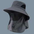 Summer Sun Hat with Neck Flap | UV Protection Outdoor Cap for Hiking Fishing