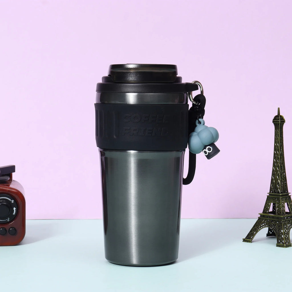 Travel Coffee Tumbler | 550ml Stainless Steel Vacuum Flask