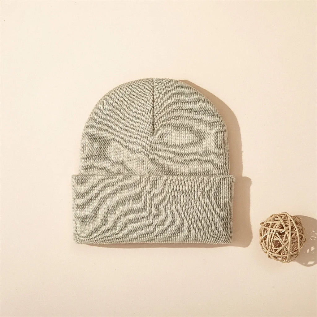 Baby Knit Beanie | Soft Acrylic Winter Hat for Toddlers