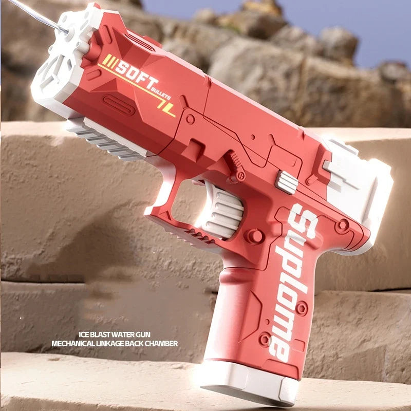 Manual Water Gun Ice Blast | Summer Pool Battle Toy for Kids