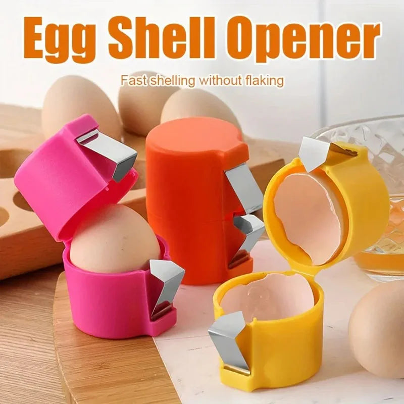 Egg Shell Opener and Egg Beater Separator | Portable Kitchen Egg Tool