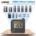 ANENG 168Max Digital Lithium Battery Tester | Universal Capacity Checker for AAA AA Button Cells