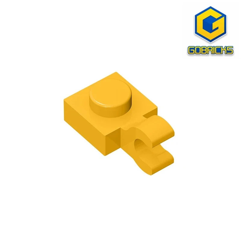 PLATE 1X1 W/HOLDER VERTICAL Building Block | Compatible with Lego 6019 61252