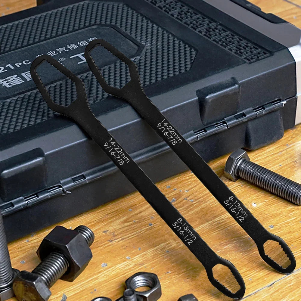 8-22mm Universal Torx Wrench | Self-Tightening Adjustable Glasses Wrench