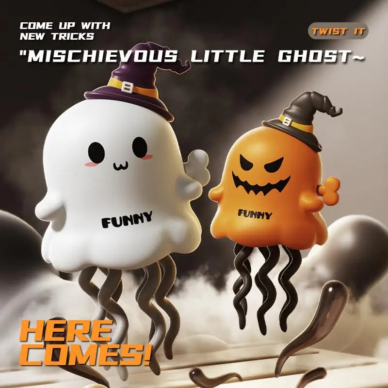 Mini Wind-Up Dancing Ghost Toy | Halloween Christmas Party Favor