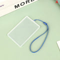 Waterproof Transparent Card Cover | Bus Pass ID Holder with Lanyard