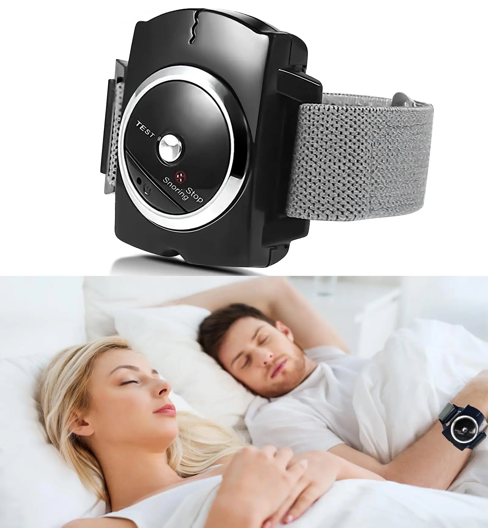 Anti Snore Wristband | Smart Sleep Aid with Biosensor