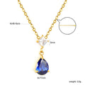 Waterdrop Pendant Necklace | Minimalist Stainless Steel Teardrop Jewelry for Women