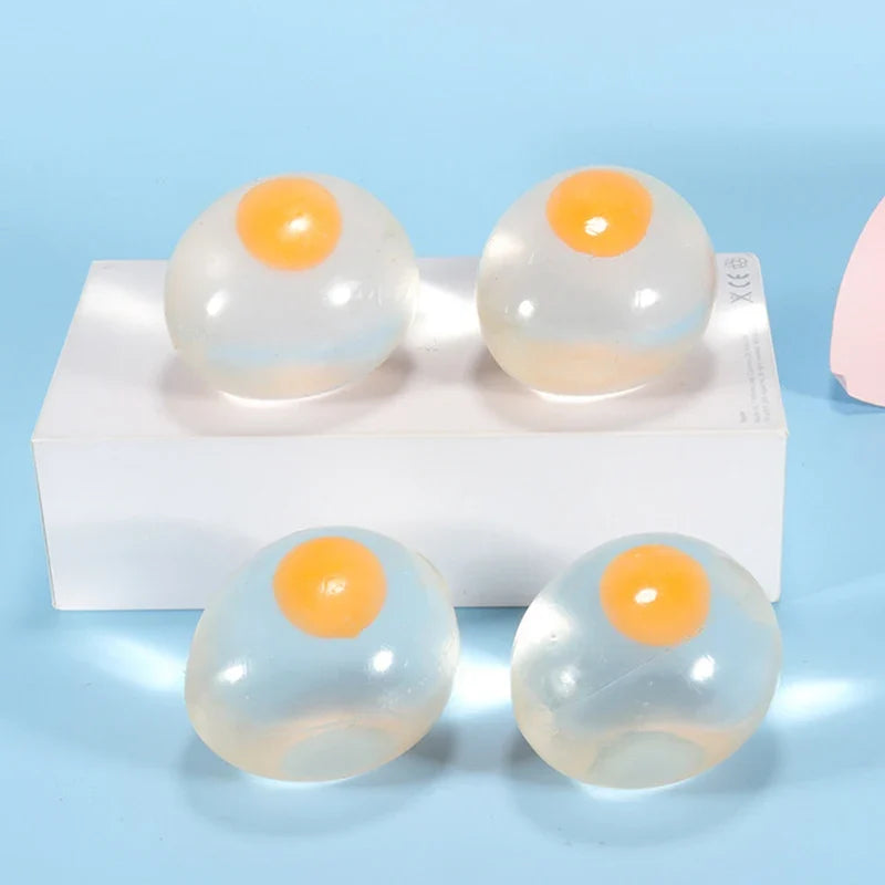 Splat Egg Stress Ball | Squeeze Toy for Anxiety Relief