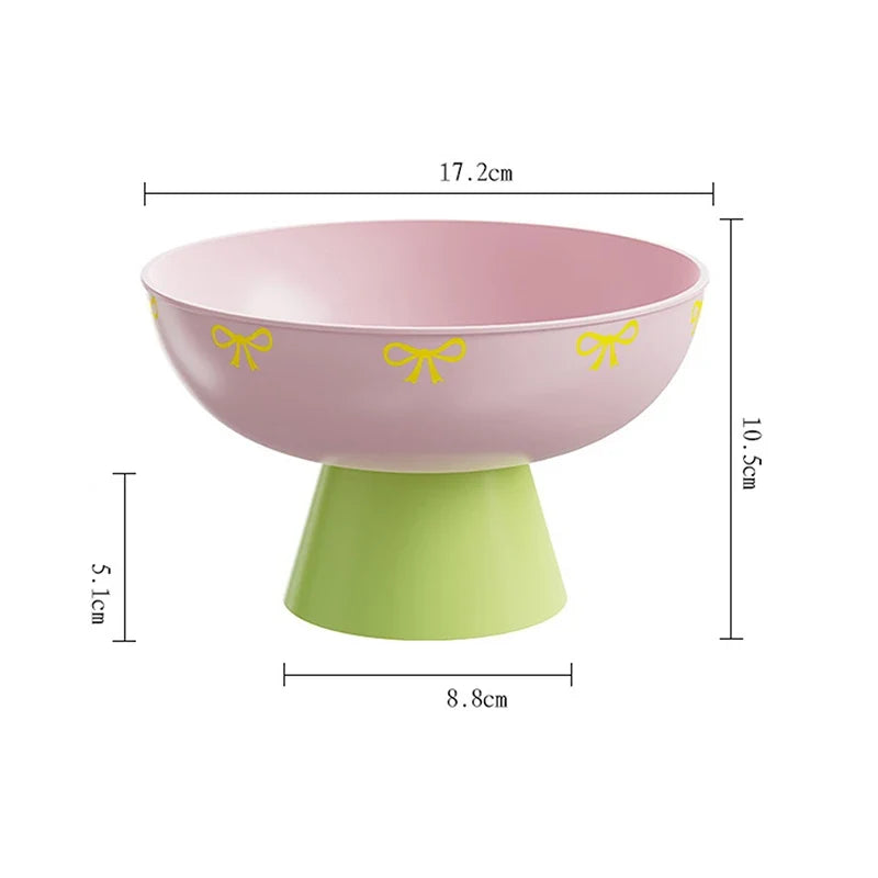 High-End Fruit Drain Tray | Decorative Dried Fruit Plate for Living Room