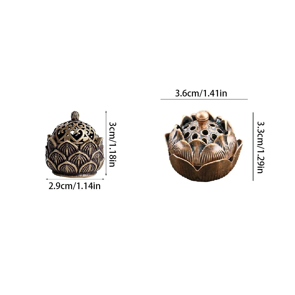 1pc Lotus Incense Holder | Mini Zen Decor Gift
