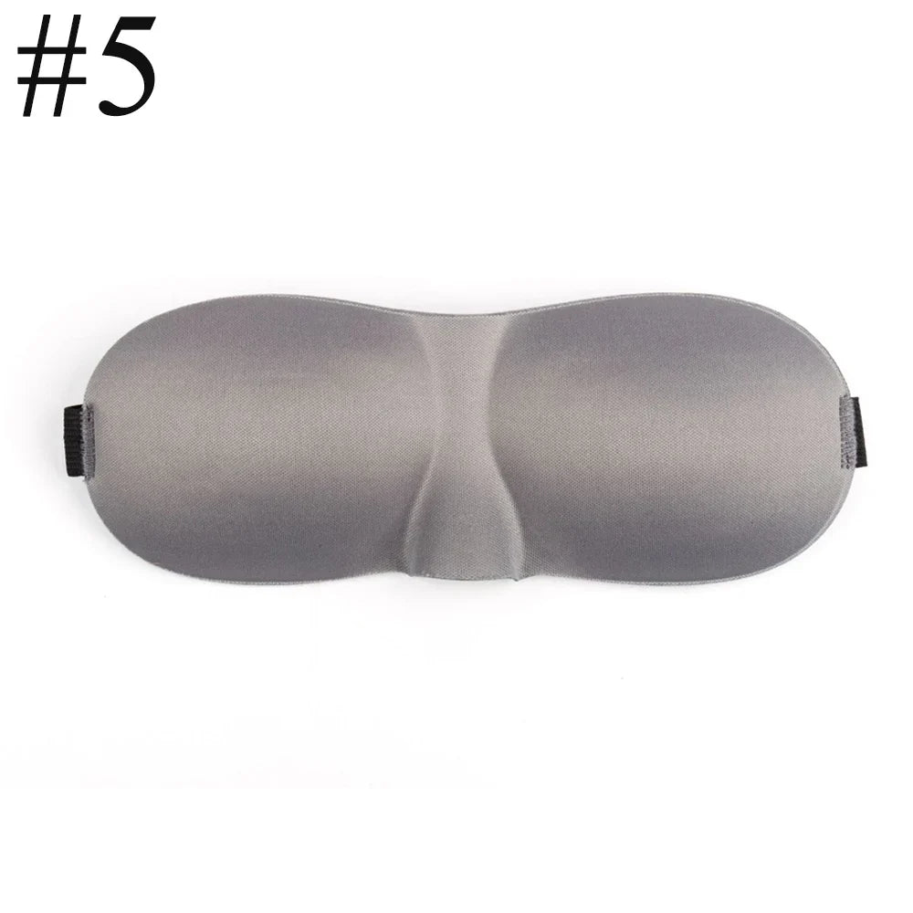Tcare 3D Contoured Sleep Eye Mask | Light Blocking Blindfold for Men and Women