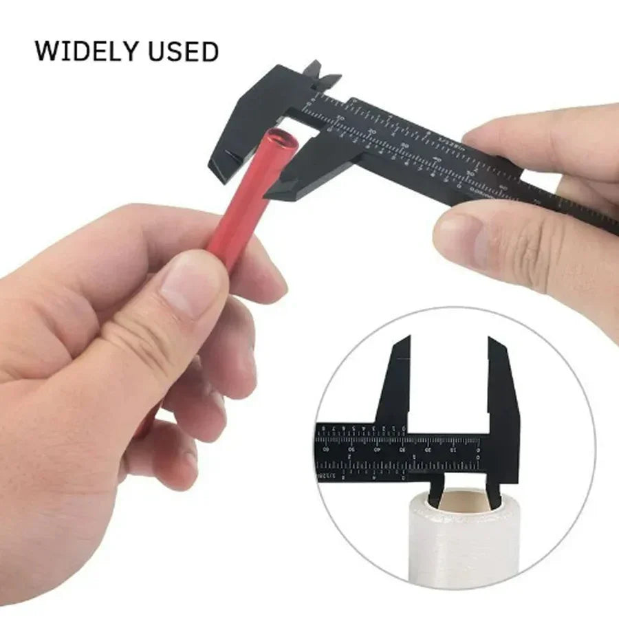 Digital Plastic Vernier Caliper | 0-150mm LCD Display Measuring Tool