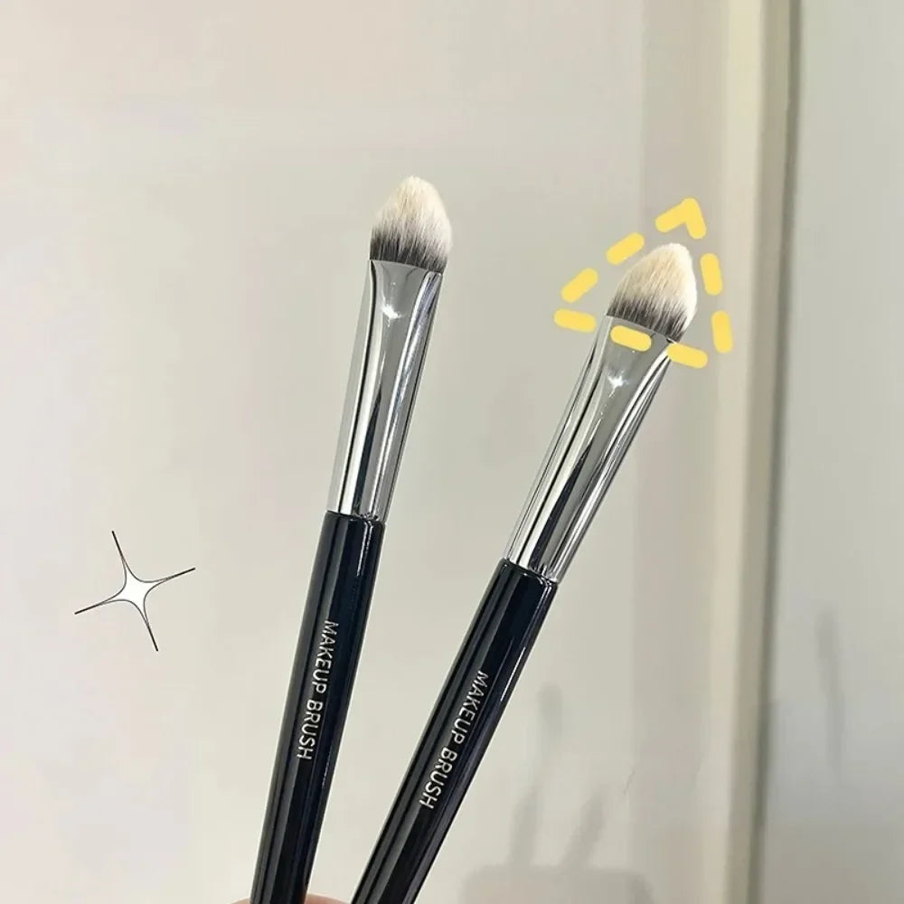 Three-sided Foundation Concealer Brush | Precision Makeup Tool for Contour and Highlight