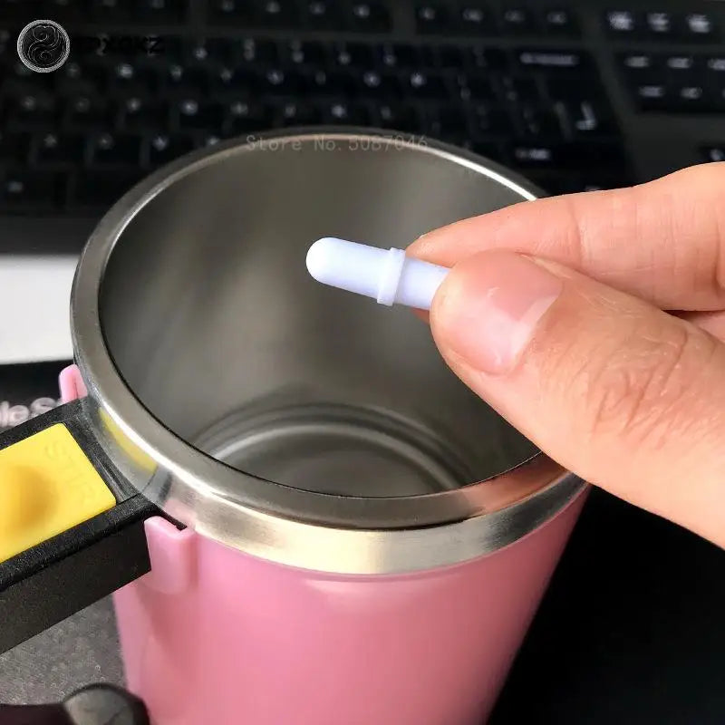 Self Stirring Magnetic Mug Stirrer | Automatic Mixing Coffee Cup Accessory