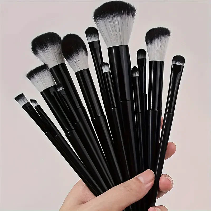 13-Piece Makeup Brush Set | Soft Fluffy Foundation Blush Highlighter Brush Kit