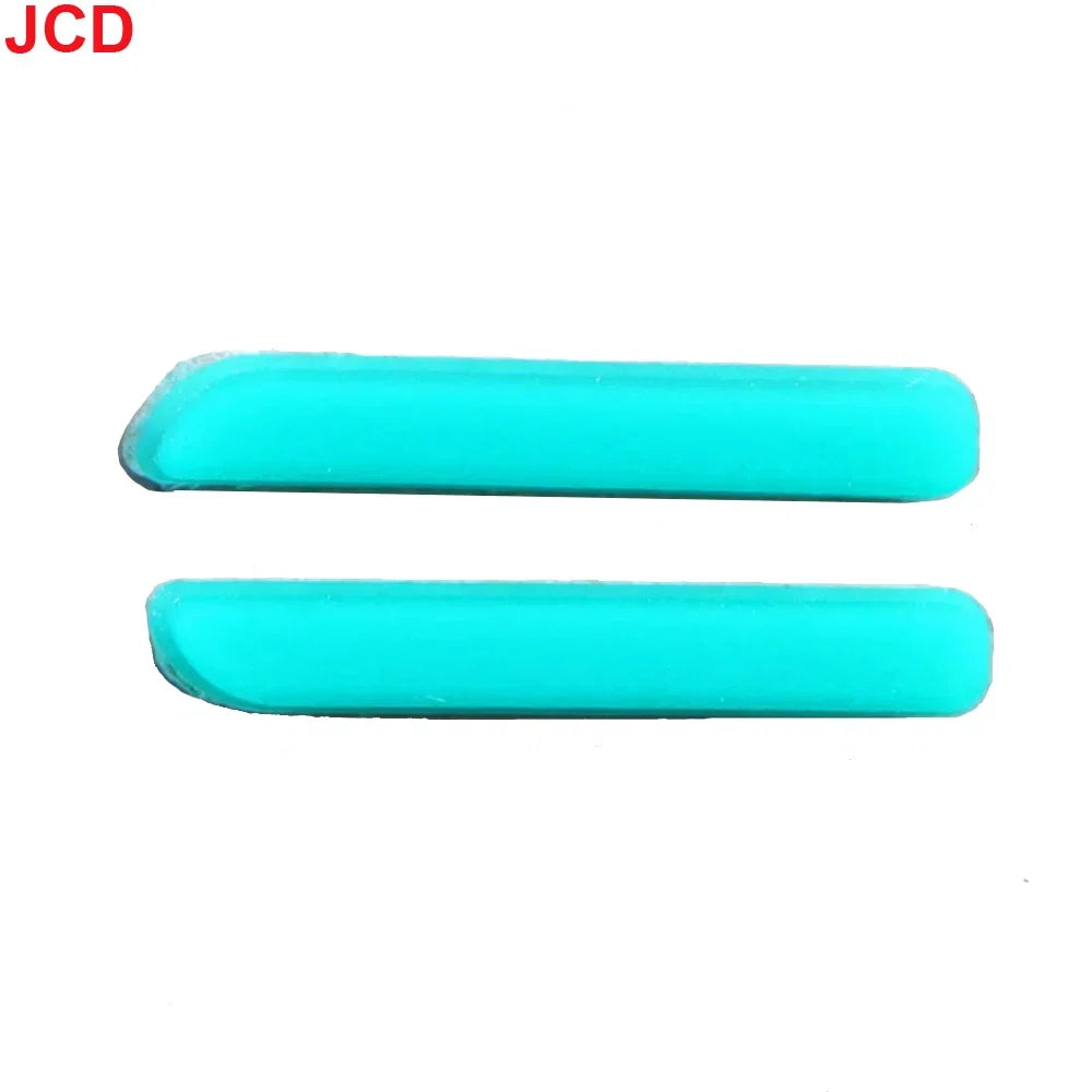 JCD 2sets Replacement Rubber Feet and Button Cover Set for 3DS Console | Repair Kit