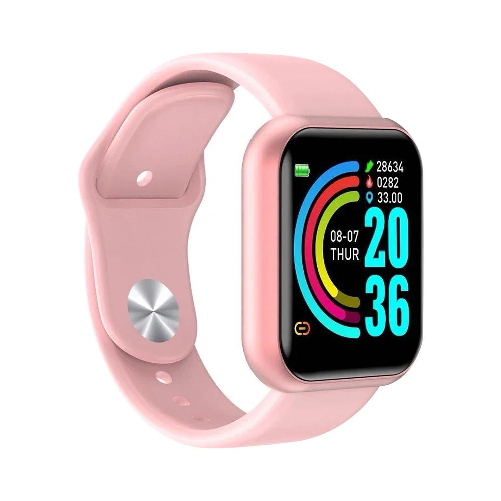 Bluetooth Smartwatch for Men Women | Fitness Tracker with Phone Control