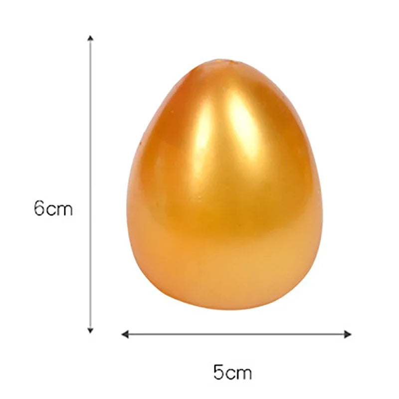 Funny Squeeze Egg Stress Toy | Sensory Decompression Gift