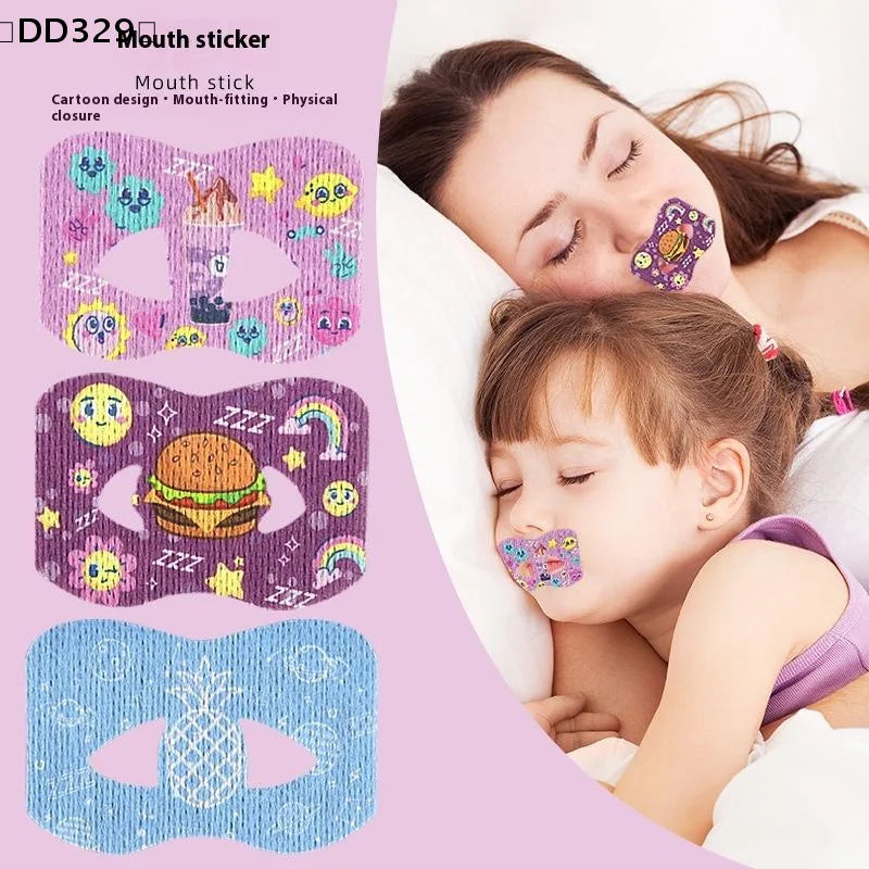 Snoring Relief Mouth Tape for Better Sleep | 20 Gentle Adhesive Strips