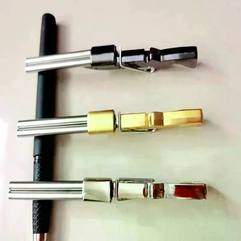 Mini Toothpick Gun | Metal Toy Shooting Game for Stress Relief