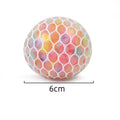 Rainbow Bead Stress Ball | Sensory Fidget Toy for Focus and Relaxation