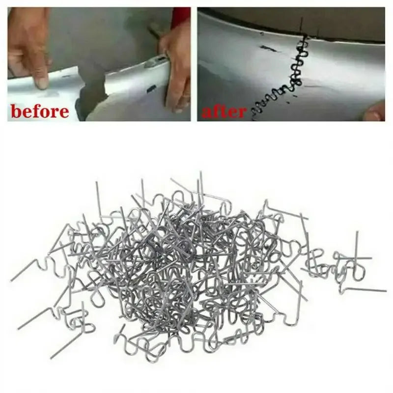 Stainless Steel Plastic Welder Hot Rivet Staples | Bumper Welding Staples Kit