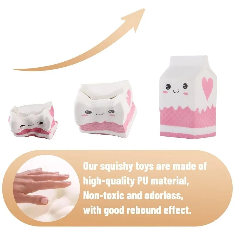 Popcorn Squeeze Toys | Kawaii Slow Rising Stress Relief Gifts