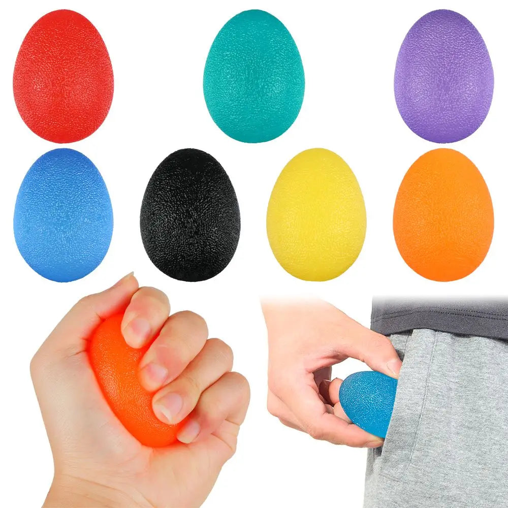 Hand Grip Strength Trainer Ball | Finger Exercise and Stress Relief Tool