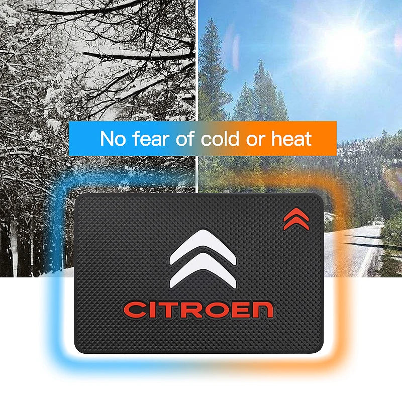 Car Anti Slip Mat Phone Holder | Non-Slip Dashboard Pad for Citroen Models