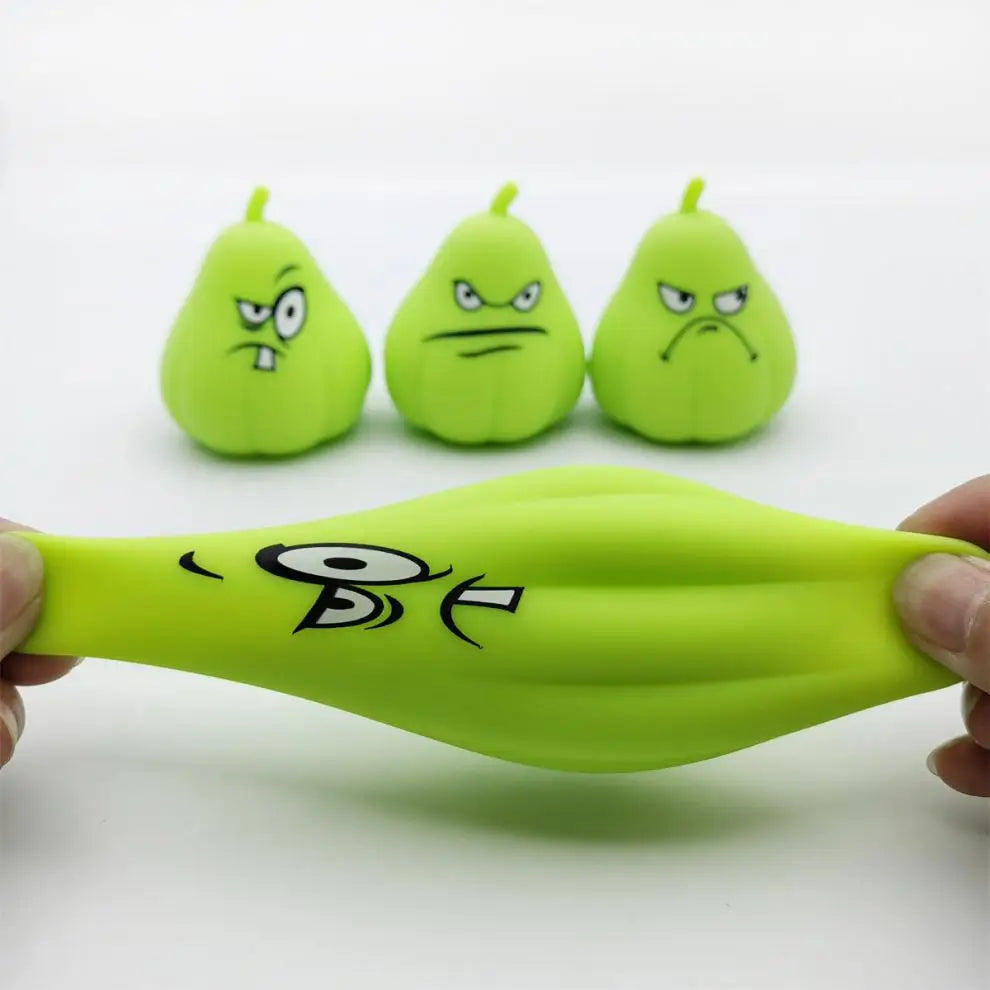 Melon Squeeze Toy | Stress Relief Pinching Ball That Plays Music