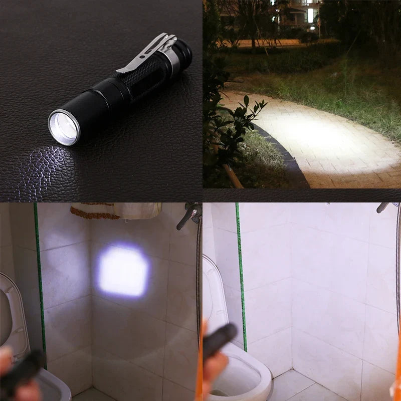 Pocketman Mini Flashlight | Super Bright Aluminum Alloy Emergency Torch