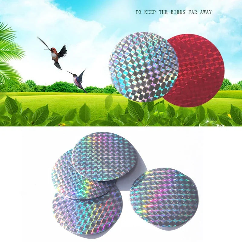 Reflective Bird Repellent Tape | 20 Pack Scare Stickers for Pigeons
