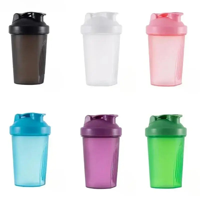 400ml Blender Shaker Bottle | BPA Free Protein Shake Mixer with Leakproof Lid