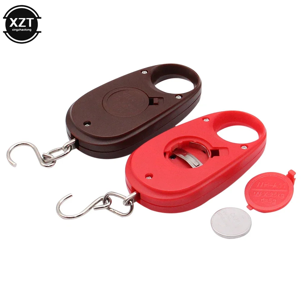 Mini Hanging Digital Scale 25kg | Portable Luggage and Fishing Scale