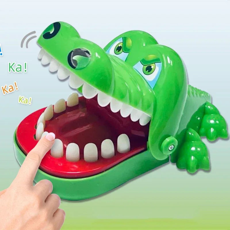 Crocodile Teeth Toys | Alligator Biting Finger Dentist Game for Kids and Family Pranks