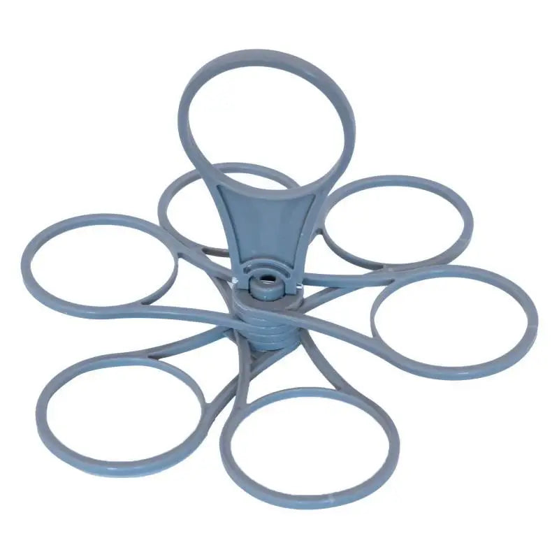 Foldable Rotatable Portable Party Wine Glass Coffee Cup Plastic Handheld Cup Holder | Creative Cup Holder Set