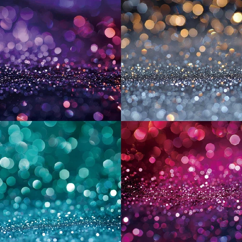 24 Sheets 6"x6" Glimmer Colorful Paper Pad | Decorative Scrapbook & Card Making Paper