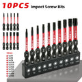 10-Piece Magnetic Star-Shaped Bit Set | Professional S2 Alloy Steel Torx Screwdriver Bits for Impact Drills