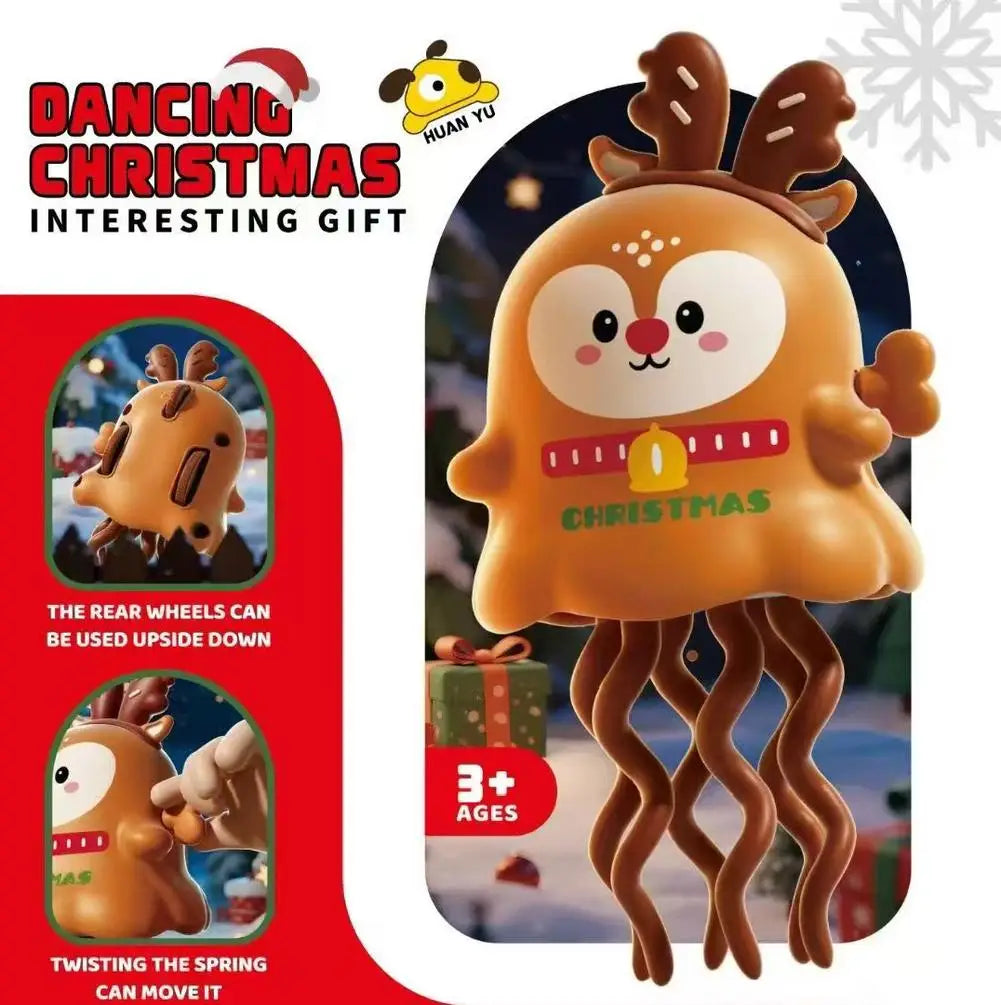 Mini Wind-Up Dancing Ghost Toy | Halloween Christmas Party Favor