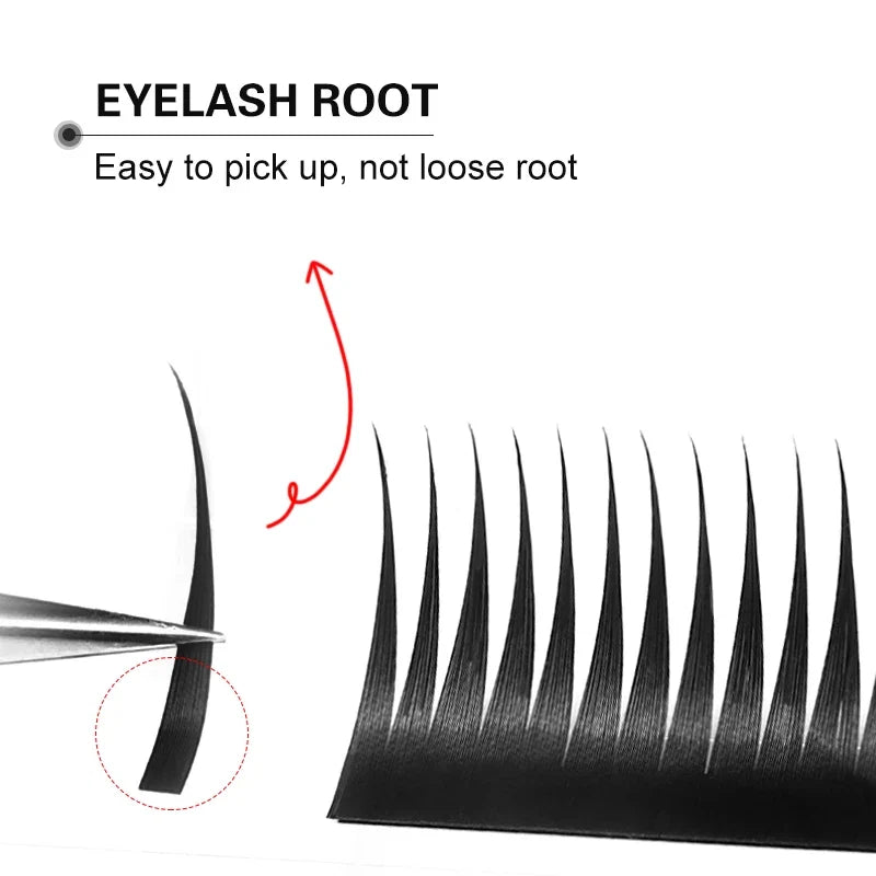 Winky Beauty 07 C/D Wet Eyelash Extension | Manga Wispy Spikes Lashes for Cosplay