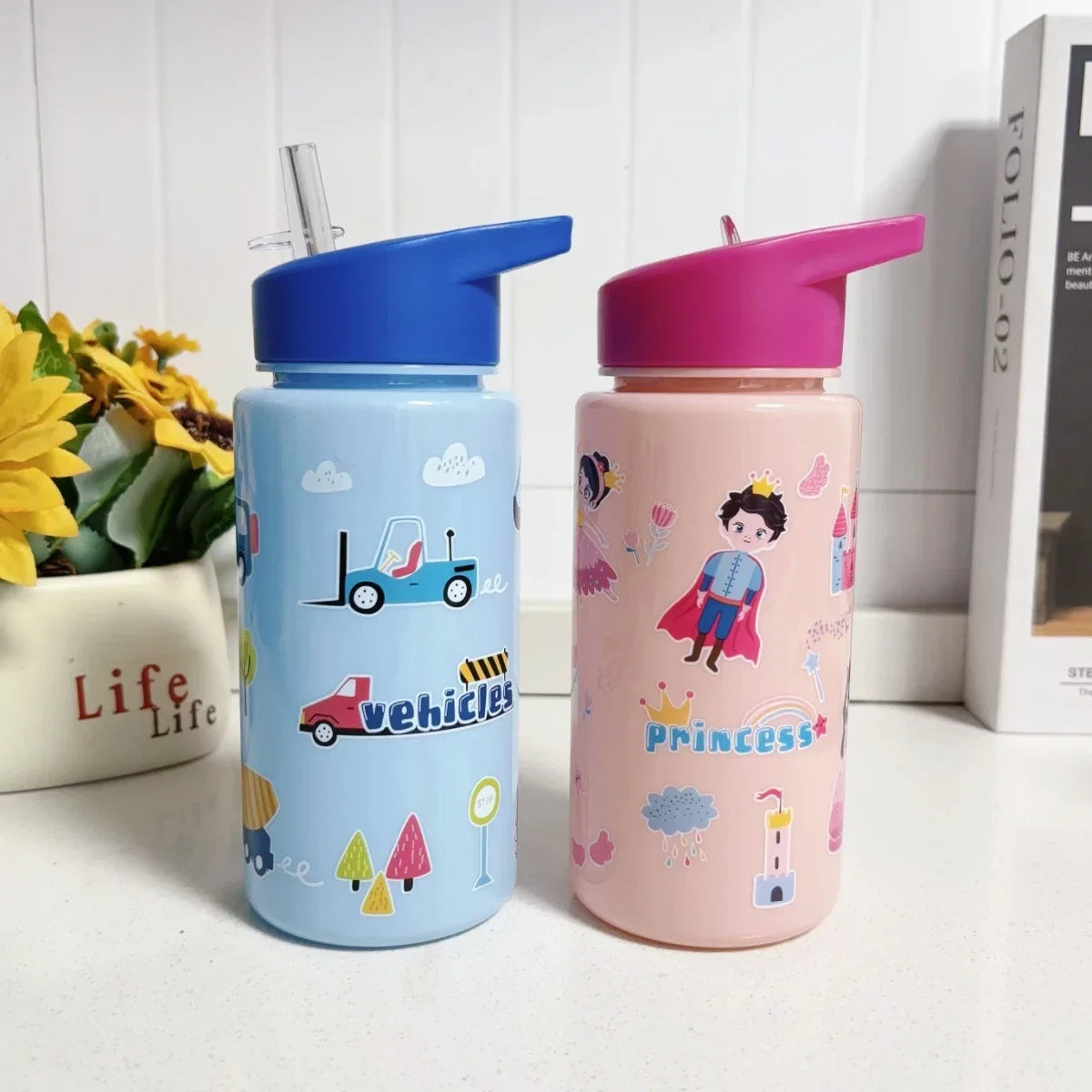 Portable 500ml Kids Water Bottle | Leakproof for School & Outdoor