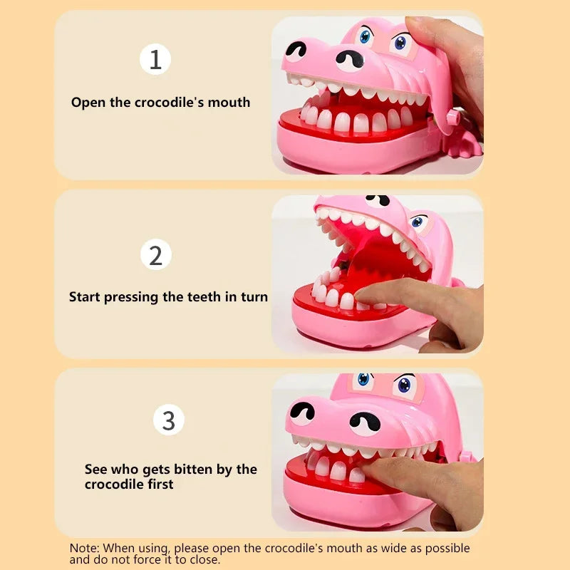Crocodile Teeth Toys | Kids Alligator Biting Finger Dentist Game