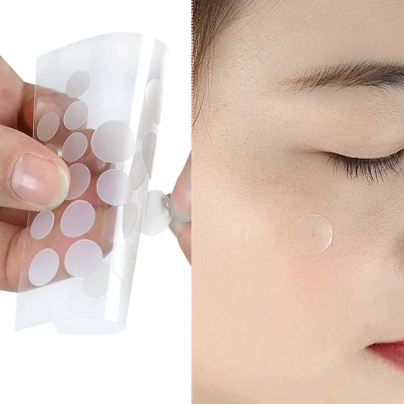 24pcs/36pcs Round Hydrogel Invisible Acne Sticker | Skin Care & Makeup Cover Patches