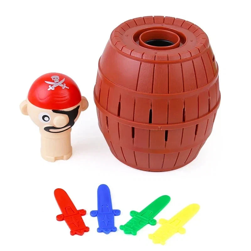 Pirate Barrel Game | Interactive Sword Jump Toy for Kids