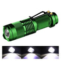 3 Modes Portable LED Flashlight | Zoomable Torch for Outdoor Use