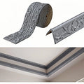 Self-Adhesive Wall Sticker | 2.3m x 12cm PVC Decorative Ceiling Corner Line