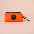 Canvas Dog Poop Bag Holder | Outdoor Pet Waste Bag Dispenser with Carabiner Clip